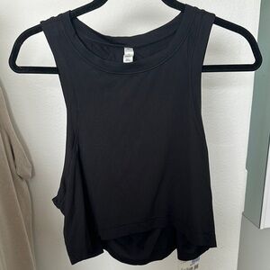 Black Sleeveless Women's Top